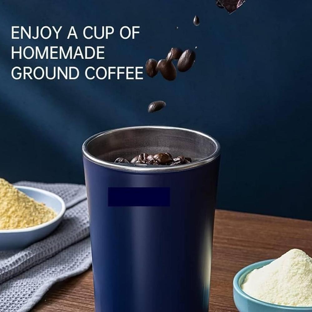 Stainless Steel Coffee Grinder Machine 300w (Multi Blades Grinder) - Application: Home & Kitchen