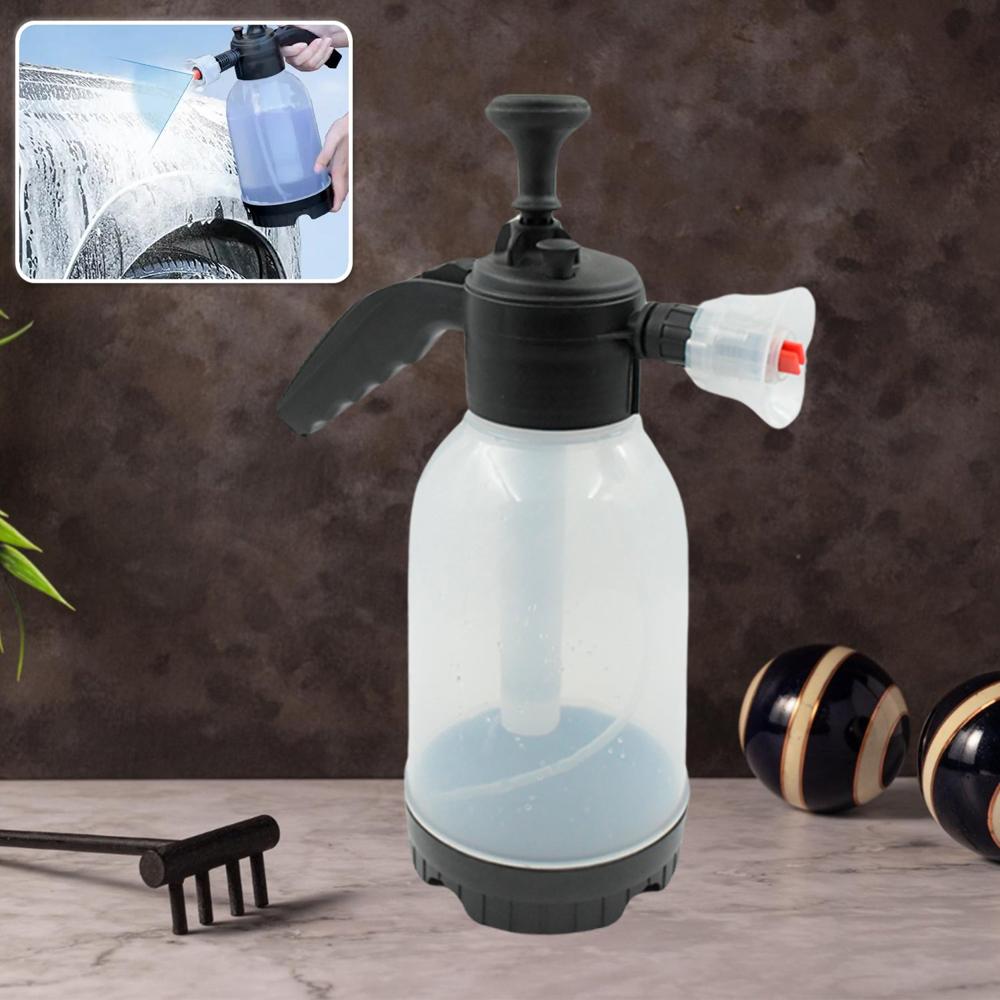 Pressure Sprayer 2 Litres Garden Sprayer Hand Pump Sprayer Foam Sprayer - Color: Mix
