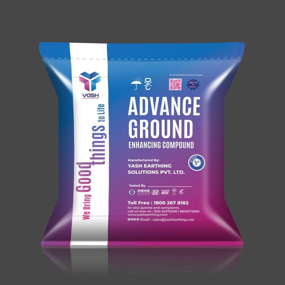 Advance Ground - Graphite Base, 25kg Powder | 100% Purity, Polished Surface Treatment, Enhanced Earthing Effectiveness
