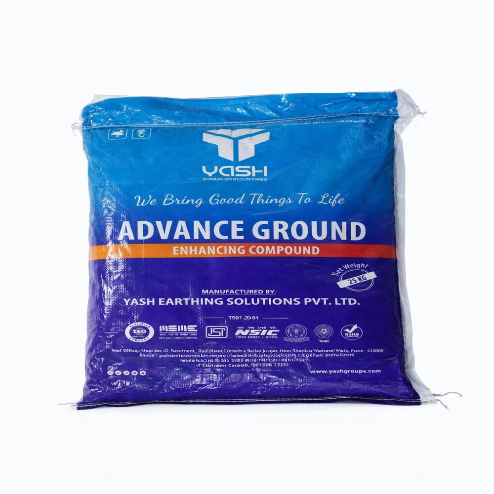 Advance Ground - Graphite Base, 25kg Powder | 100% Purity, Polished Surface Treatment, Enhanced Earthing Effectiveness