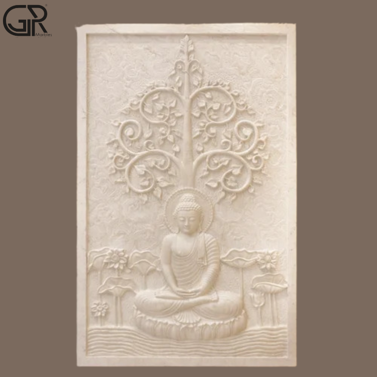 White Marble Carving