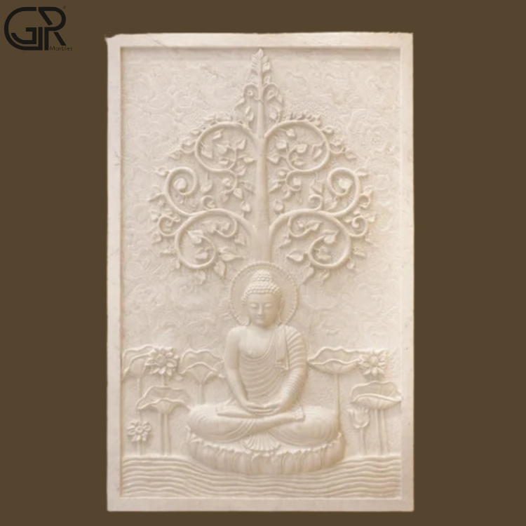 White Marble Carving