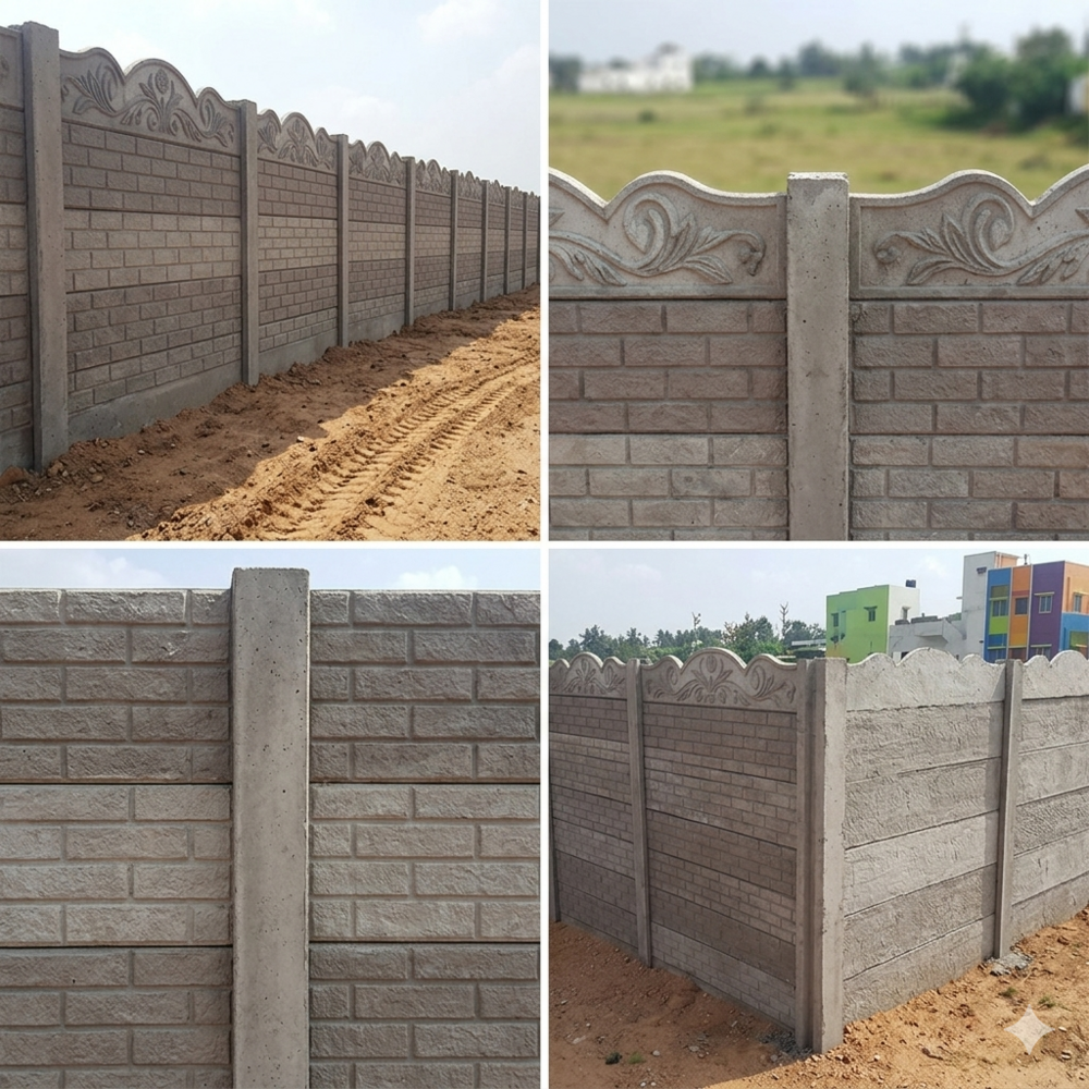 Rcc Compound Boundary Wall - Feature: Durable