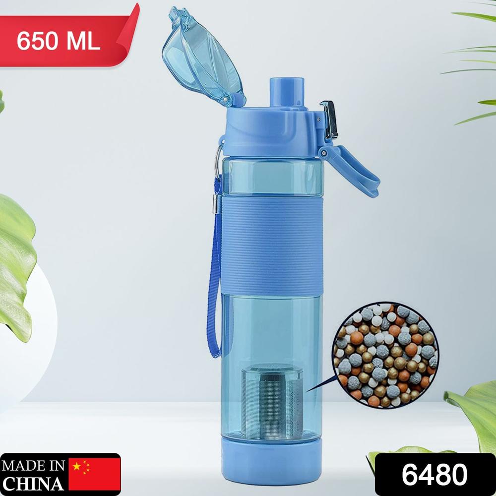 Alkaline Water Bottle With Food Grade Plastic, Stylish & Portable (particulates Not Included) - Color: Mix