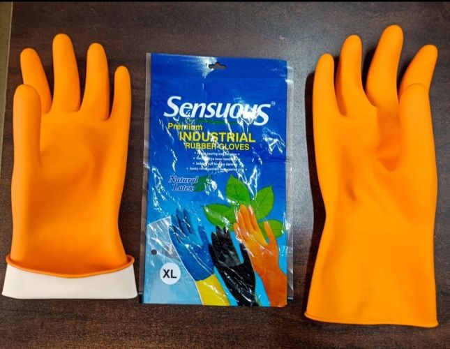 Sensuous Industrial Rubber Gloves