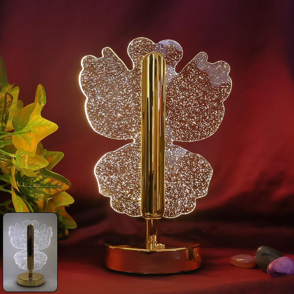 Luxury Crystal Table Lamp (1 Pc) - Color: Mix