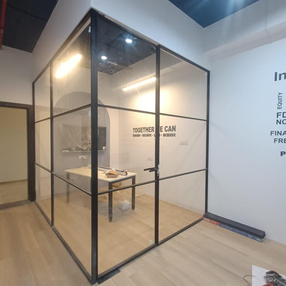 Slim Profile Partition and door
