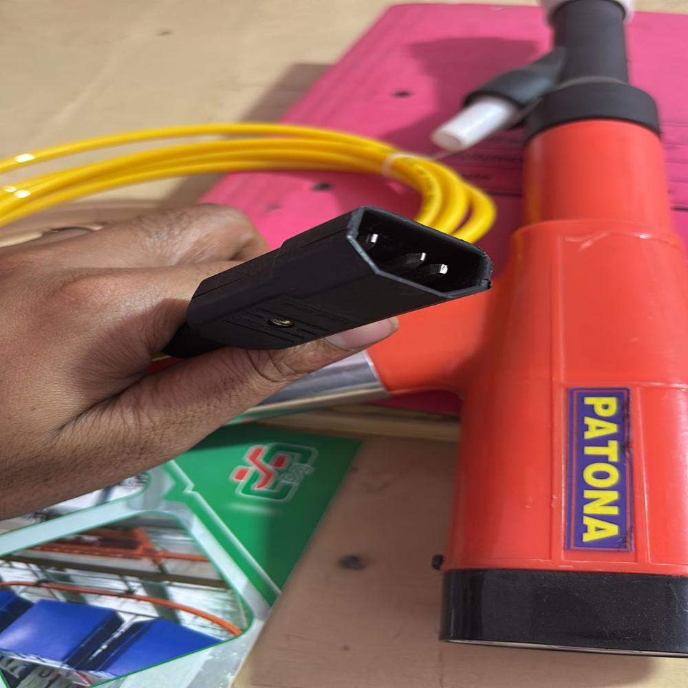 Manual Powder Coating Machine - Color: Yellow