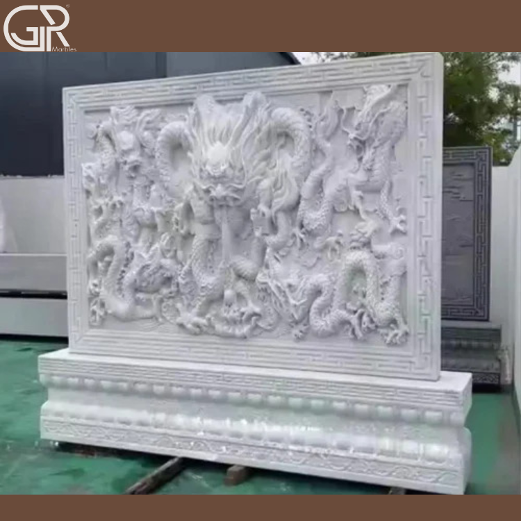 Outdoor Carved Marble Carving Work