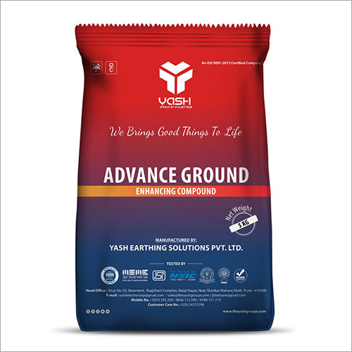 Yash Earthing Compound - Black Sodium Activated Montmorillonite Powder, 5 Kg | Earthing Application, 100% Purity, Moisture Retaining, Enhances Conductivity