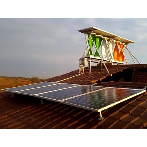 Residential Solar - Wind Hybrid System