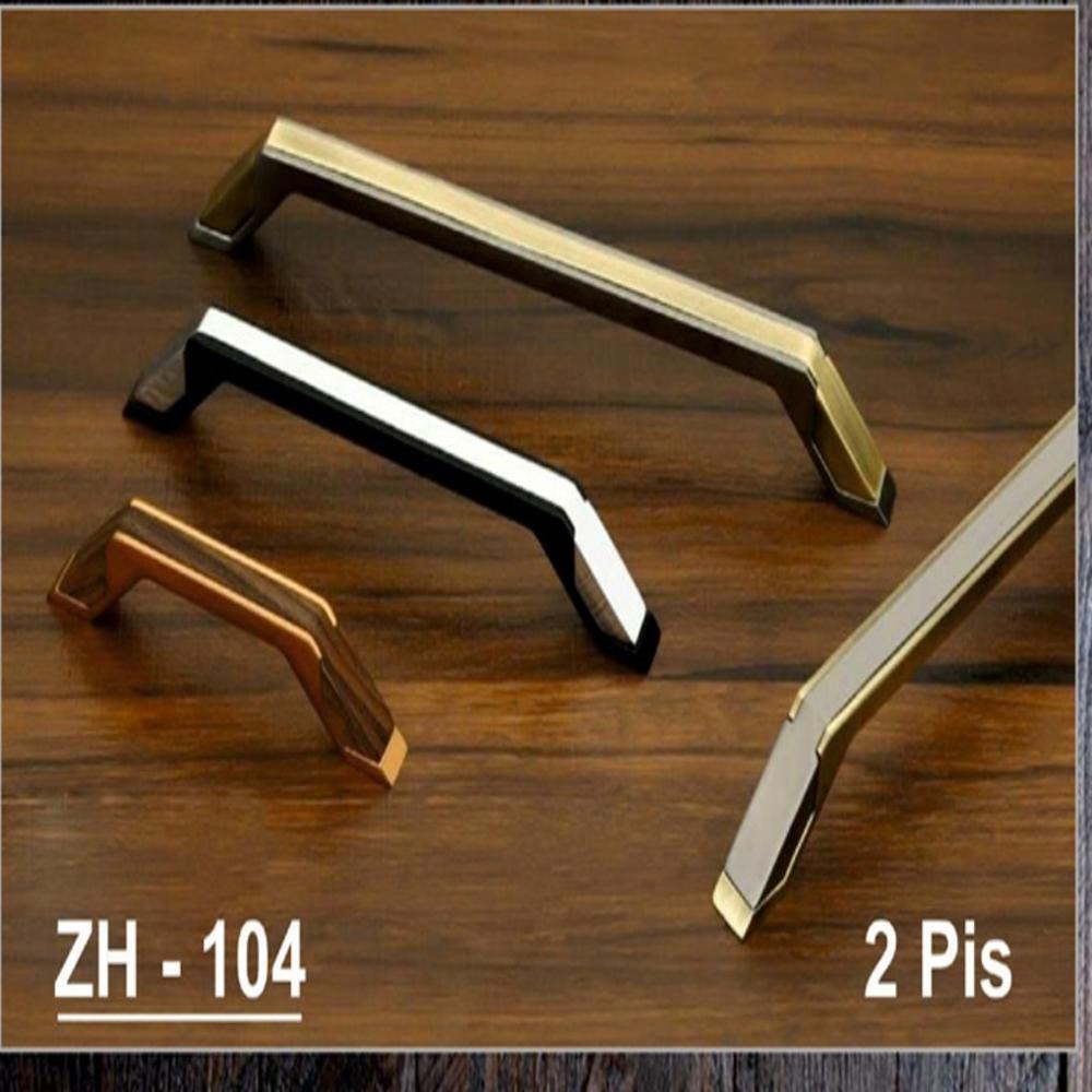 Zinc Cabinet Handles - Color: Gold Matt Black With Silver Rose Gold Copper And Satin Silver