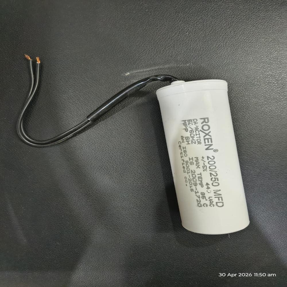 start capacitor 200/250 MFD