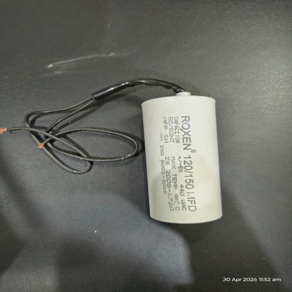 Start capacitor 120/150 MFD