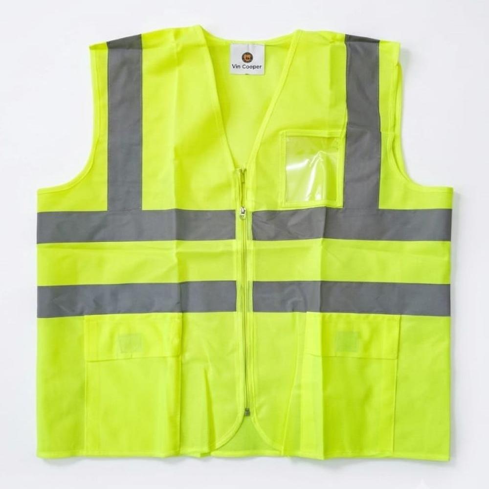 Reflective Safety Jacket 90 Gsm - Color: Green