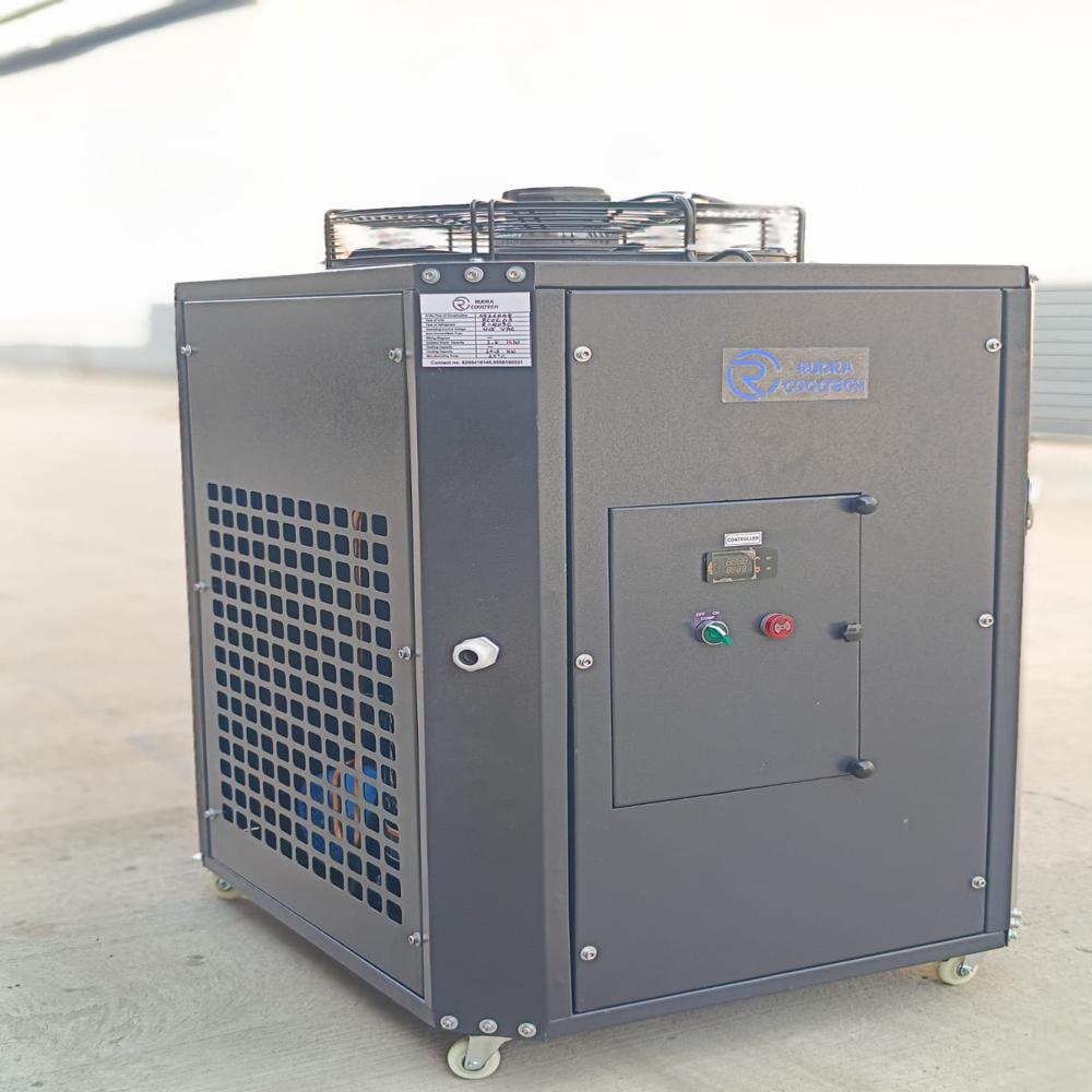 Compact 3kw Chiller For Fiber Laser & Co2 Laser Cutting Machines - Cooling Coil Material: Copper