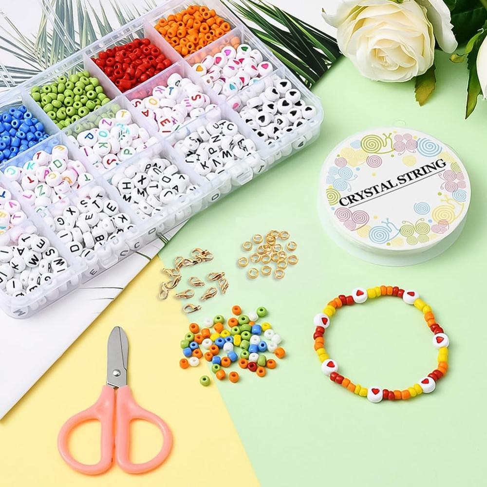 Premium Diy Bracelet Making Kit (1 Set) - Color: Mix