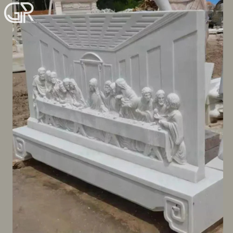 Wall Decor Marble Carving Work