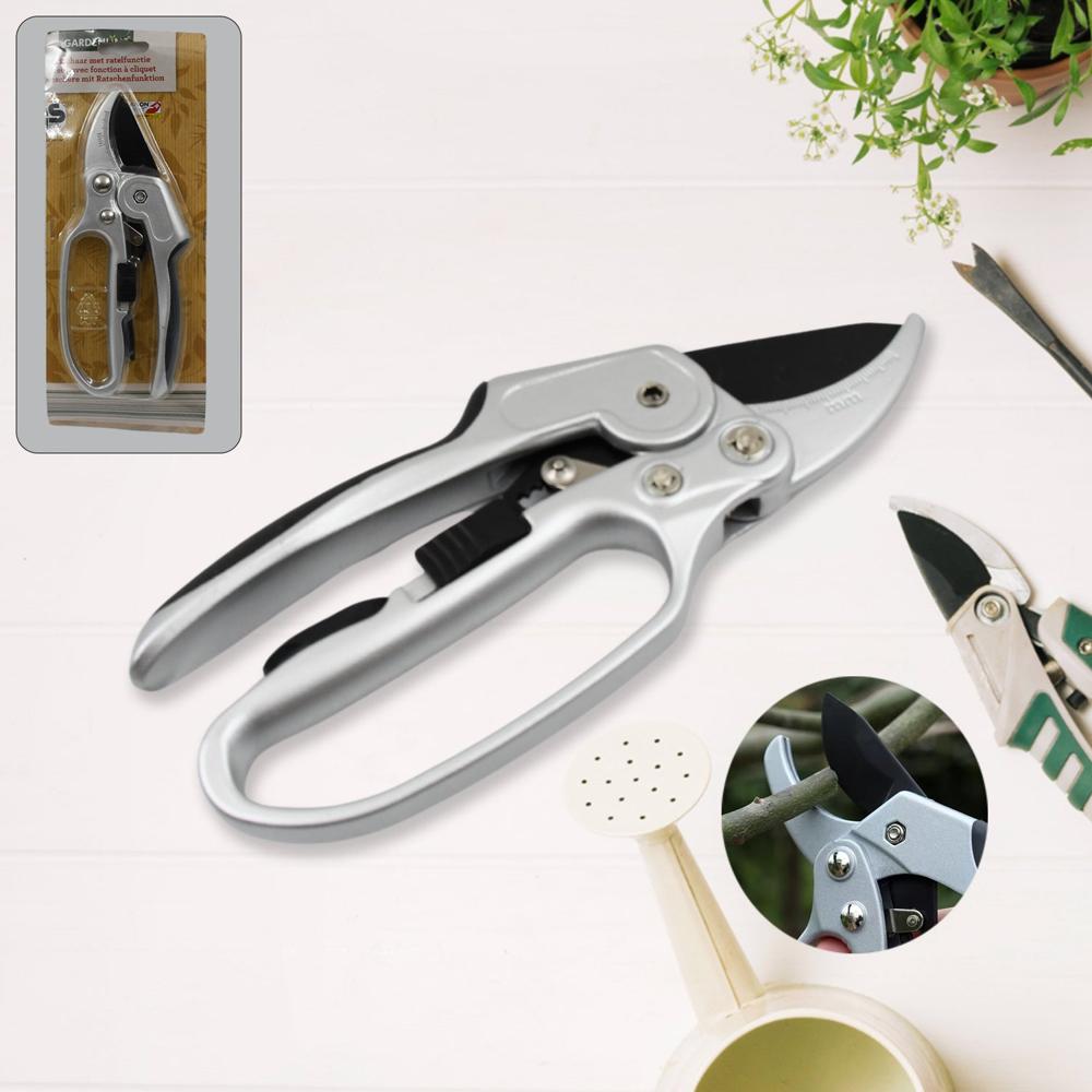 Pruning Shear Garden Shear Steel, Hand Shears, 20 Cm / 8 Inch (1 Pc) - Color: Mix