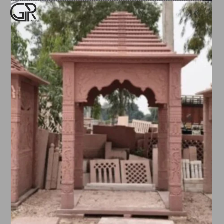 pink sandstone chhatri