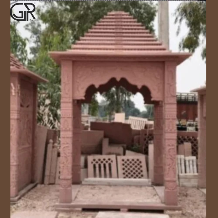 pink sandstone chhatri