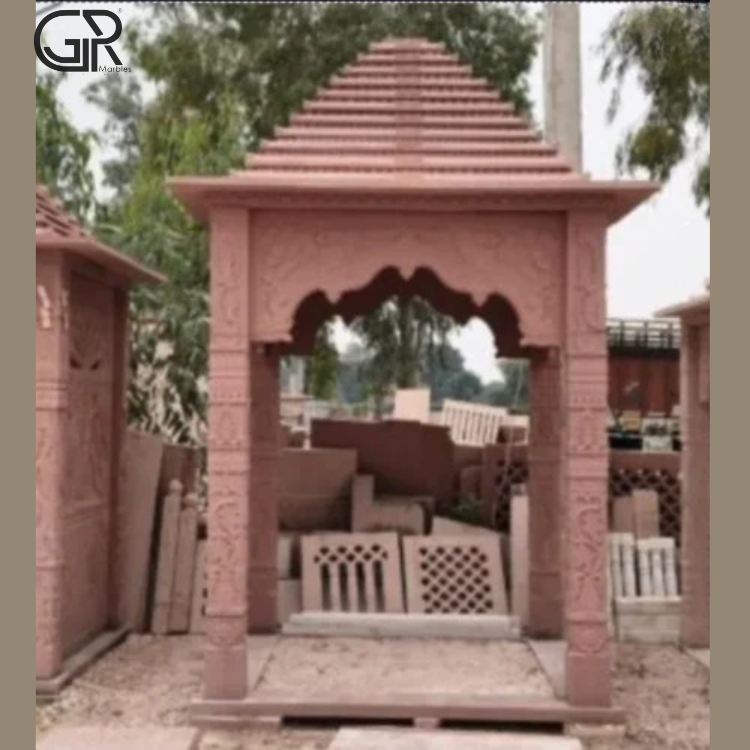 pink sandstone chhatri