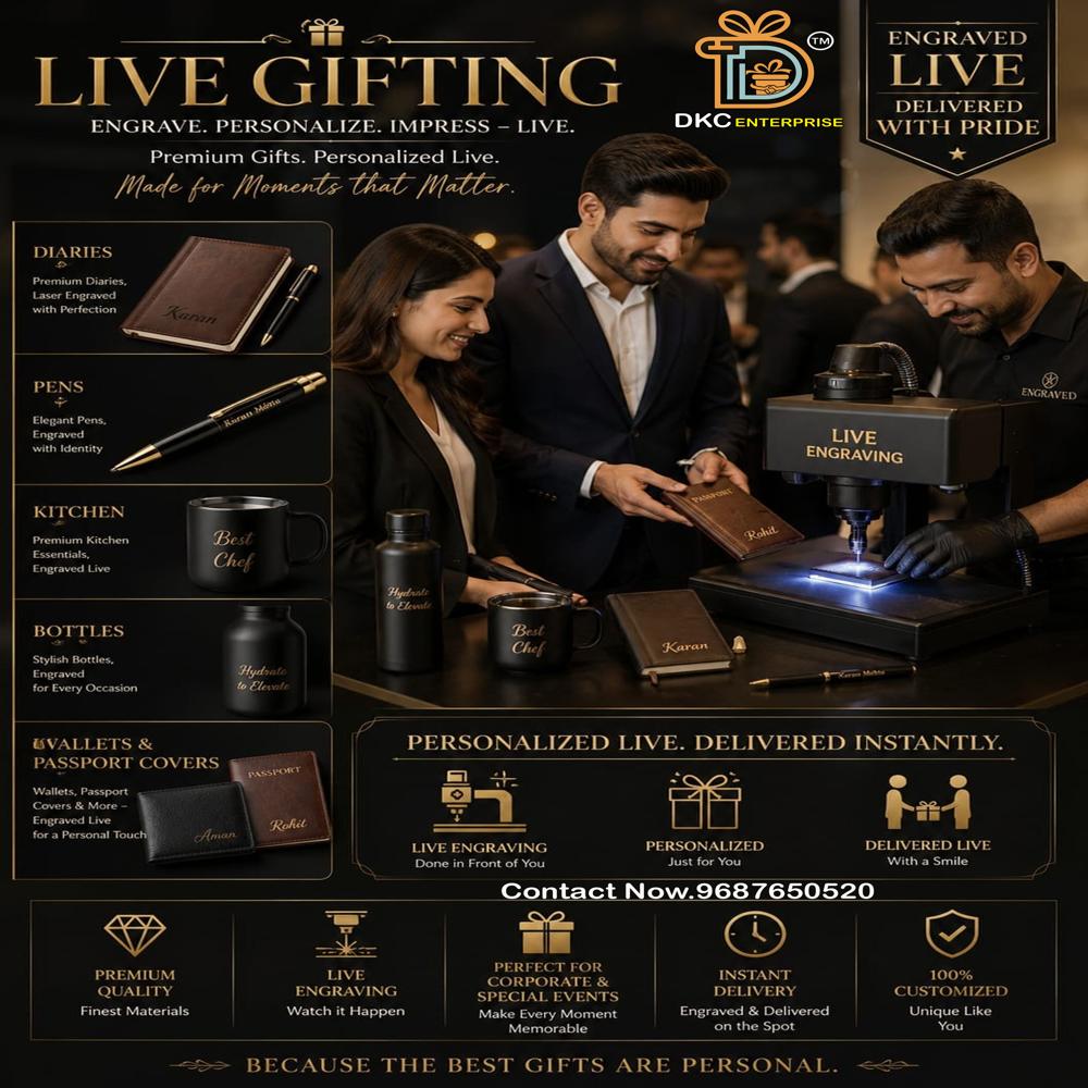 LIVE CUSTOMISED GIFT