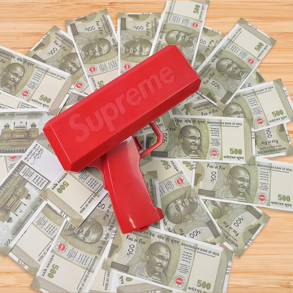 Money G-un Shooter Cash Spray for Party,Wedding, Birthday
