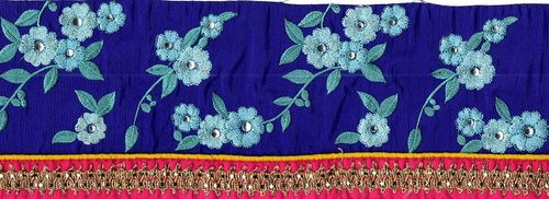 डिजाइनर कढ़ाई का लेस