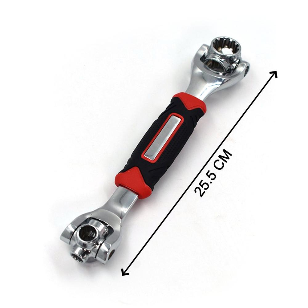 48 in 1 Universal Socket Wrench  360 Fixed Square, Hex & Torx Hand Tool