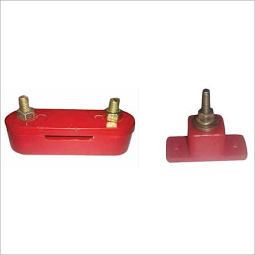 Yash Earthing Insulator - Dmc 25x3mm | Red Color, Polished Surface, 50g Weight, Cpri Tested, Convenient Installation With Mechanical Fasteners