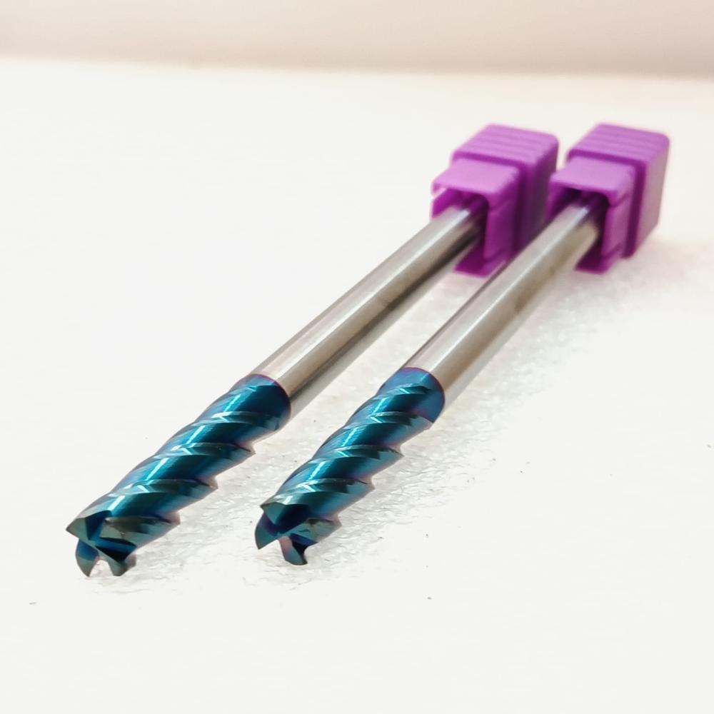 GEK-4F 3.0xD3x8x50 (65HRC END MILL)