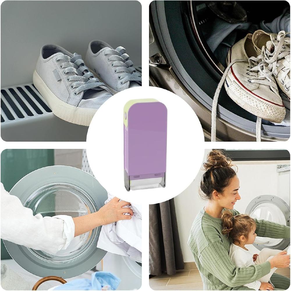 2 in 1 Cloth Washing Brush with Foaming Soap Box