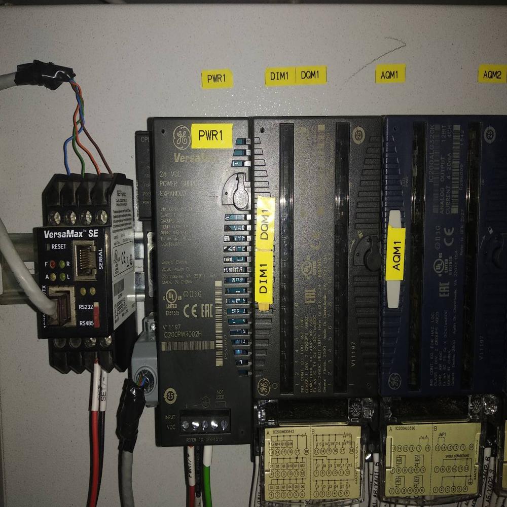 PLC HMI Control Panel