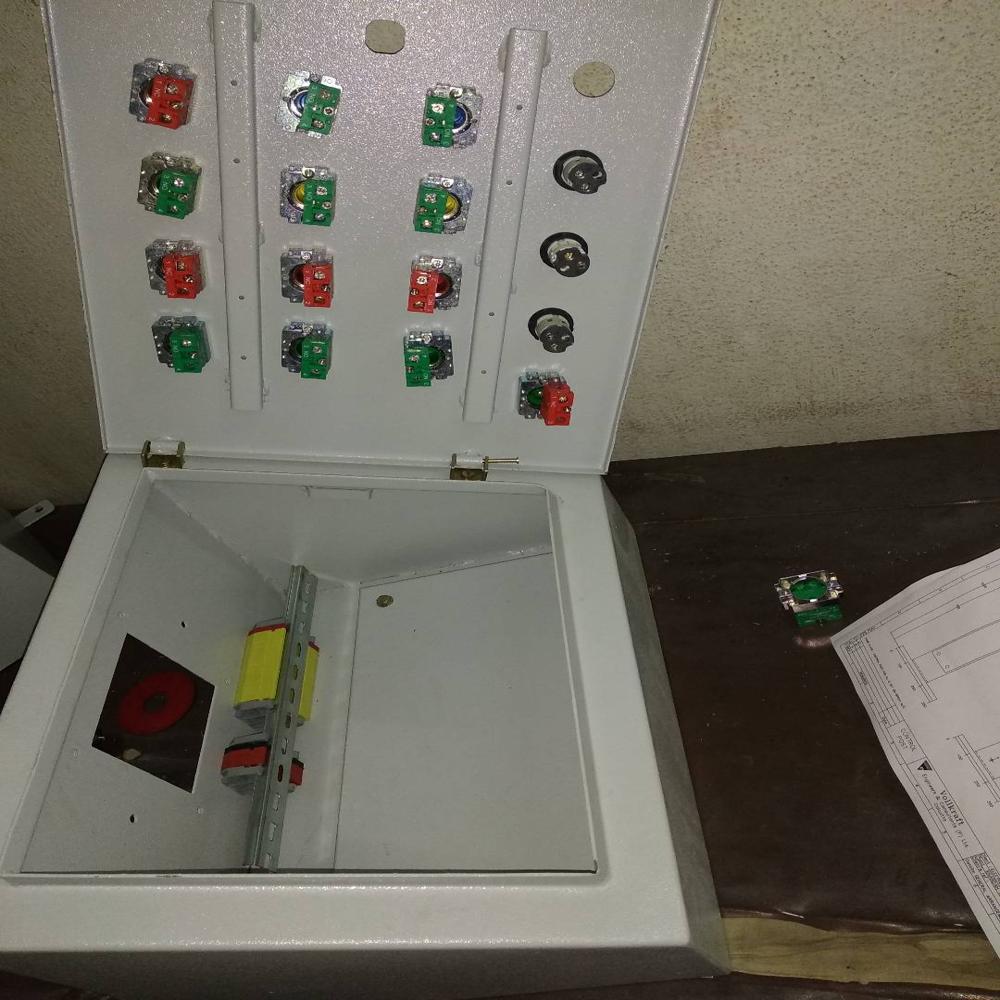 Plc Hmi Control Panel - Material: Metal Base