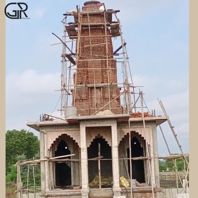 Sandstone Temple Construction