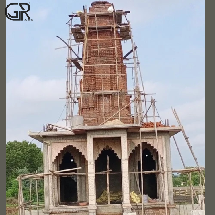 Sandstone Temple Construction