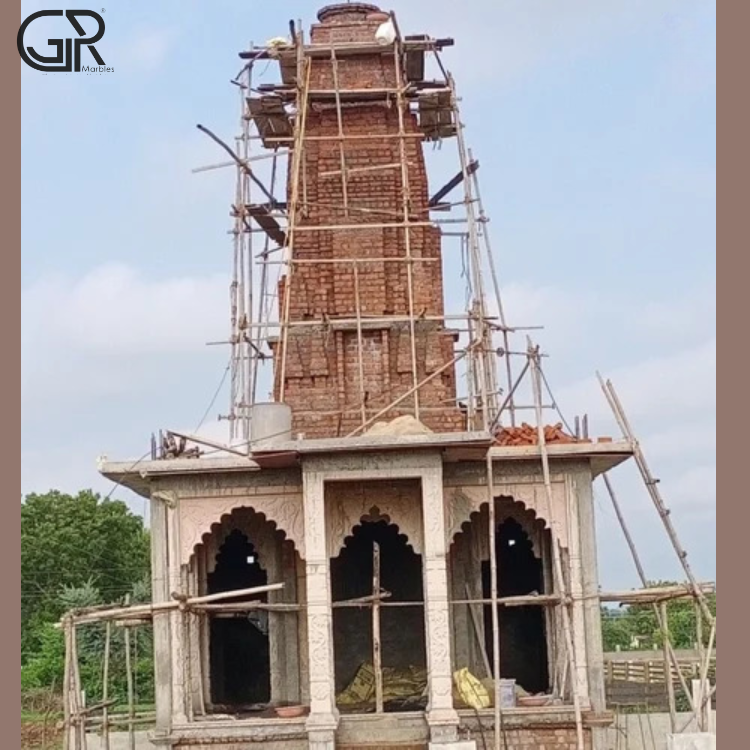 Sandstone Temple Construction