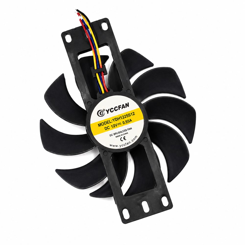 YCCFAN YDH1225S12 120mm DC brushless fan