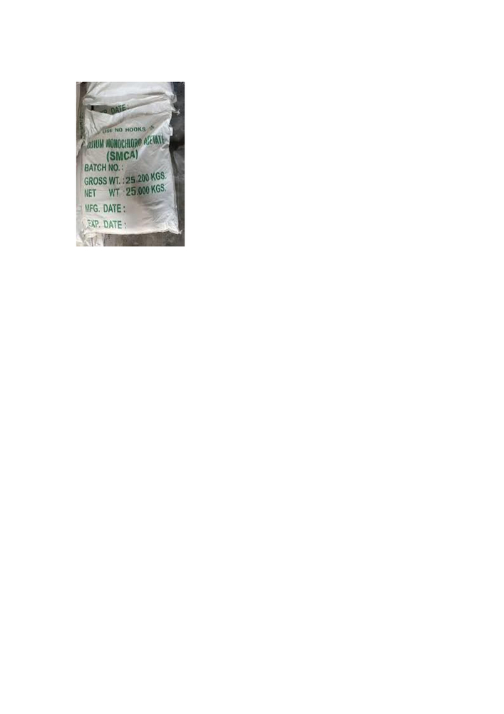 SMCA  , Sodium Monochloroacetate