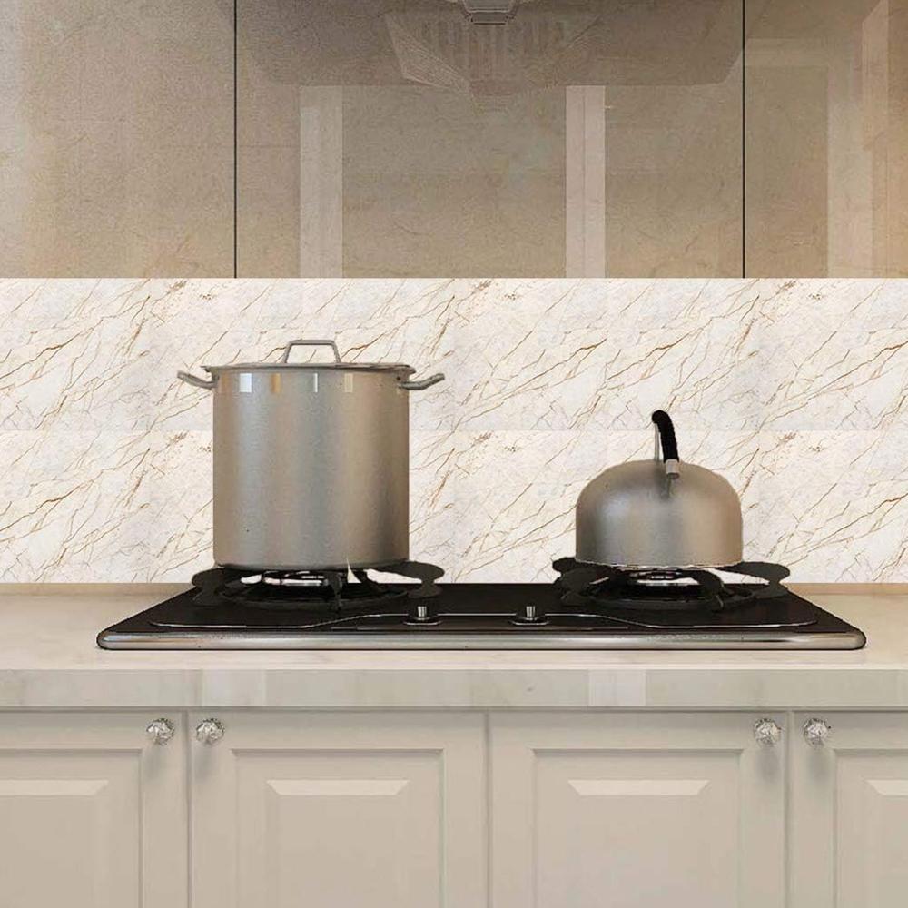 Self-Adhesive Waterproof Wallpaper Roll 40 Cm X 10 M - (1 Pc) - Color: Mix