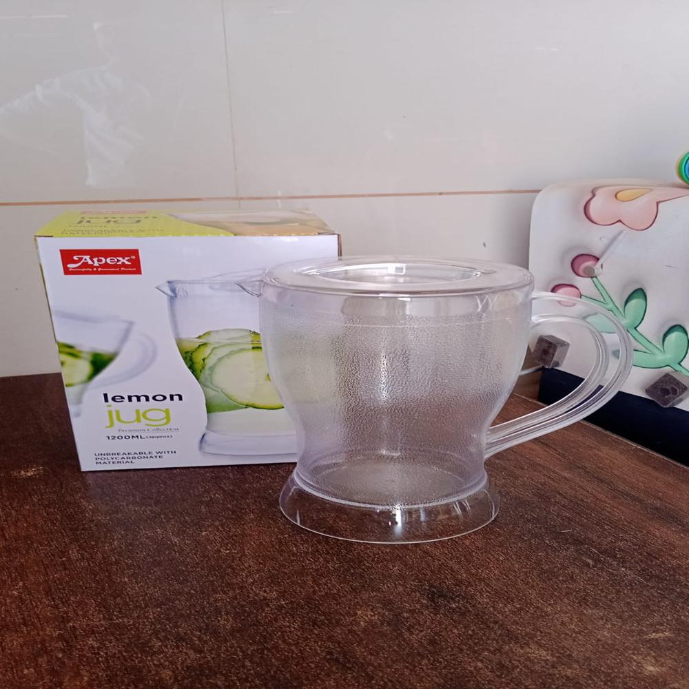Apex Unbreakable Lemon Jug  1200 ML (Approx / 1 Pc)