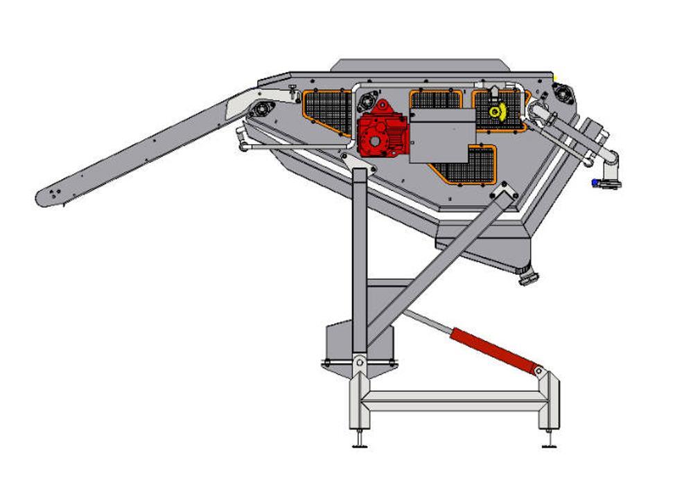 Fryer Infeederm, Fryer Infeed Conveyor, Fryer Loading Conveyor ,French Fry Infeeder Machine