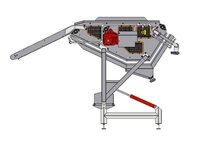 Fryer Infeederm, Fryer Infeed Conveyor, Fryer Loading Conveyor ,French Fry Infeeder Machine