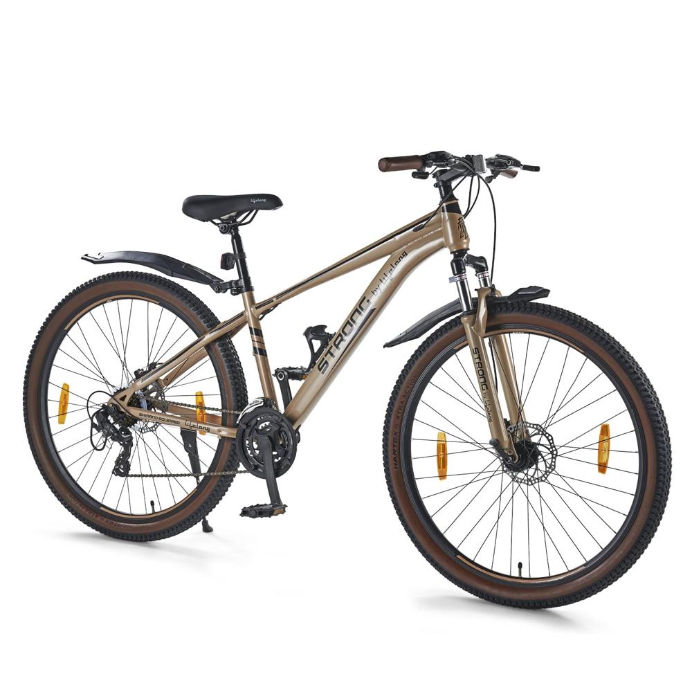 Lifelong Strong 29 Multi-Speed Cycle| Steel Frame, Threadless Alloy Stem | Shimano TY 300 RD Gear | Disc Brake | Cushioned STRBC29