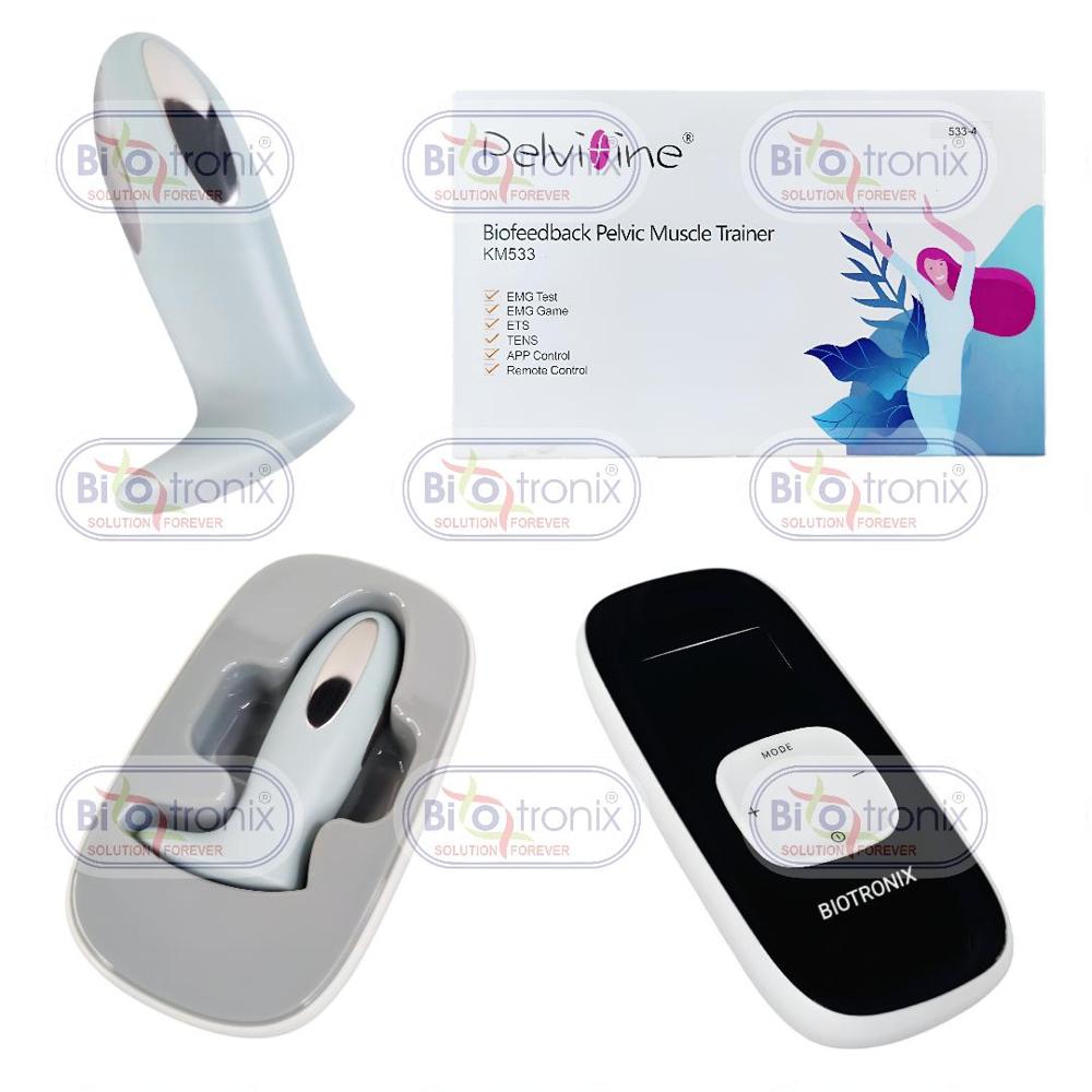 Wireless Pelvic Trainer KM533-4 with EMG Biofeedback and App System