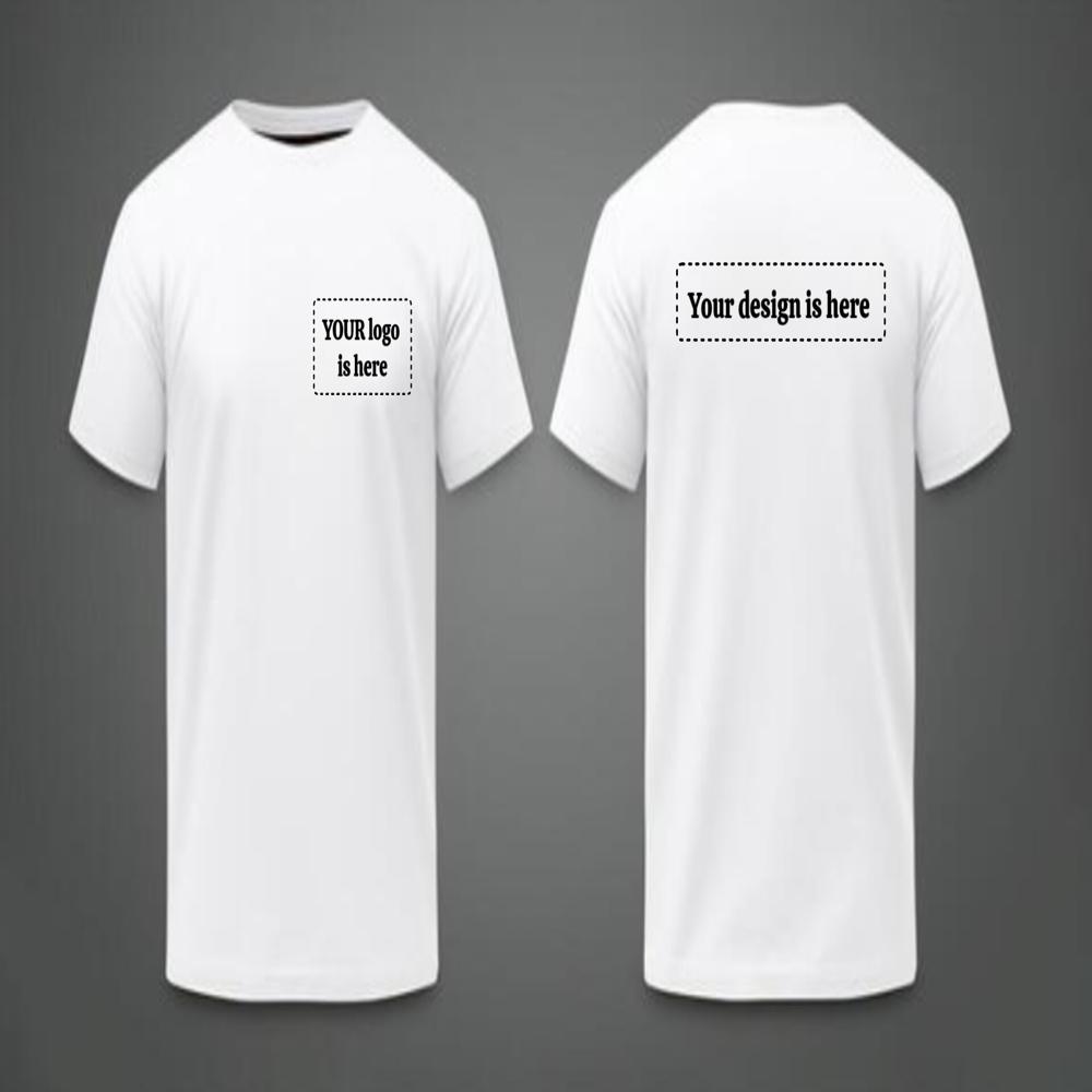 Promotional Round Neck T Shirt - Age Group: Adults