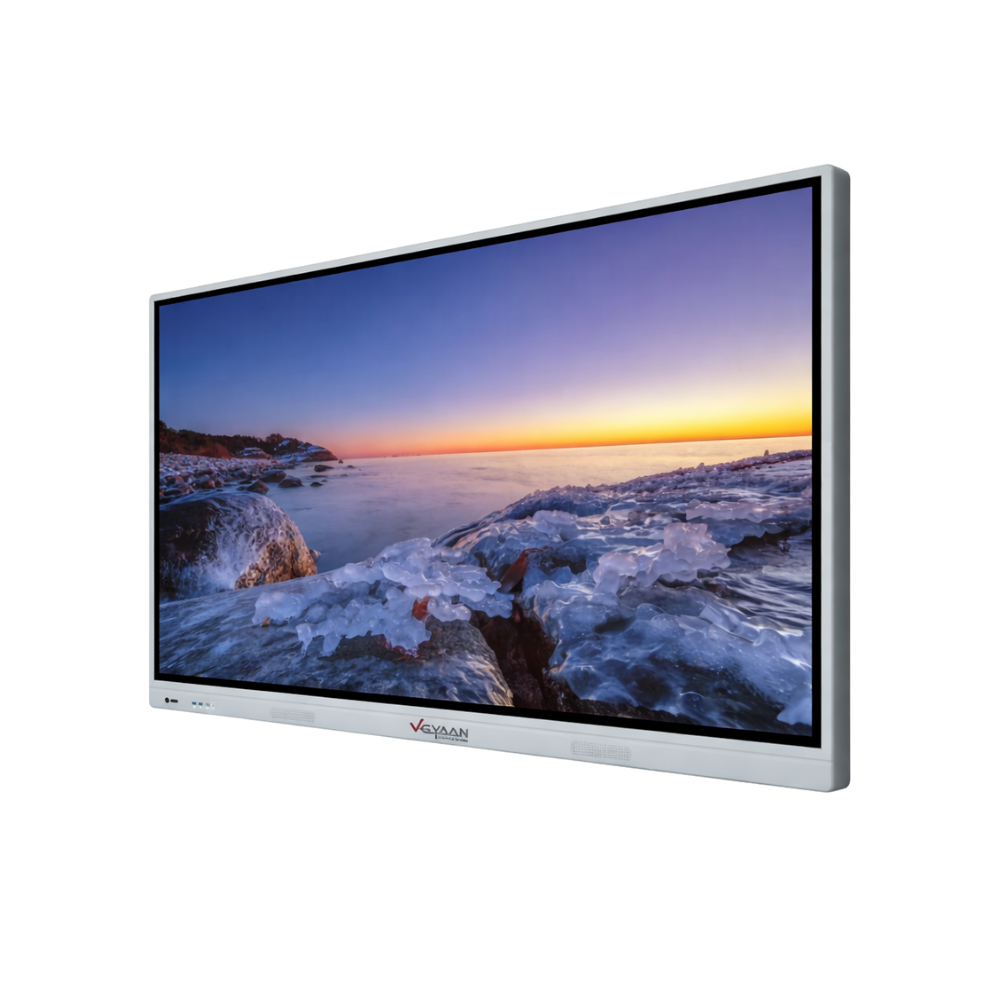 65 Inch Interactive Flat Panel - Color: Black
