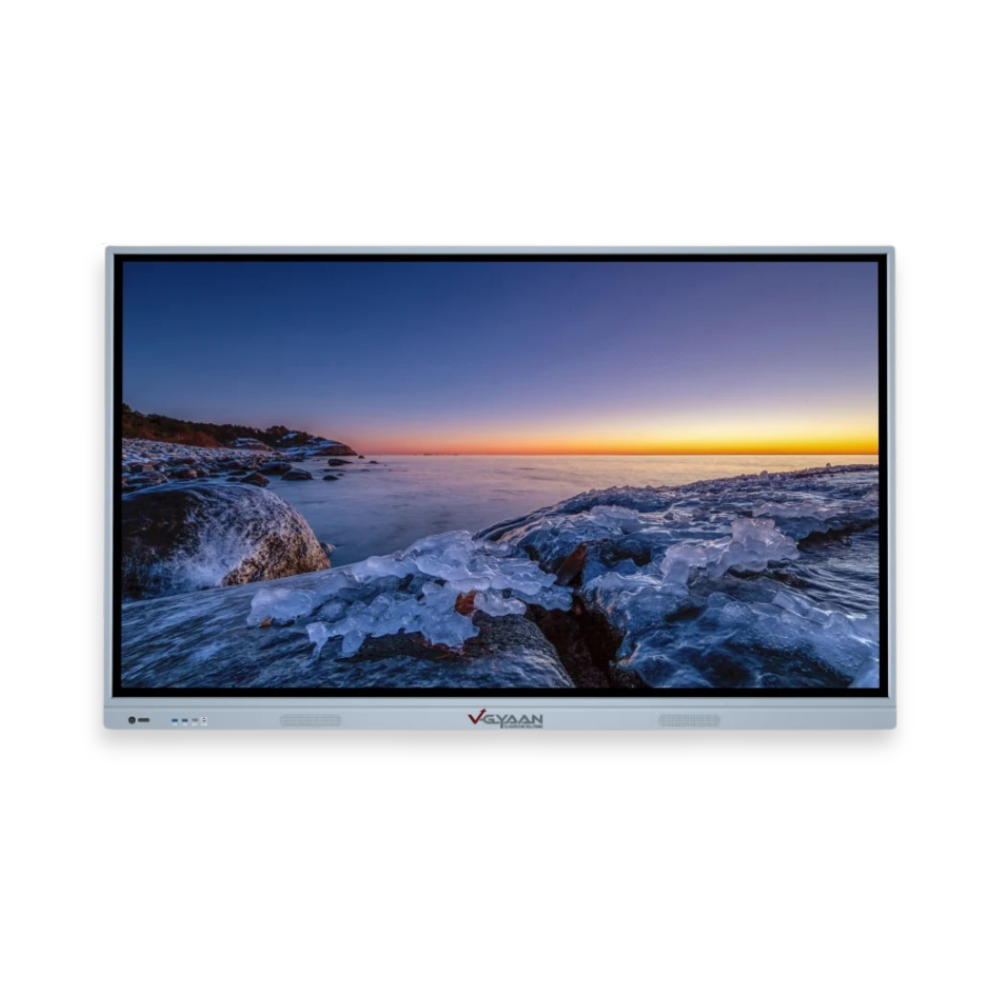 65 Inch Interactive Flat Panel - Color: Black