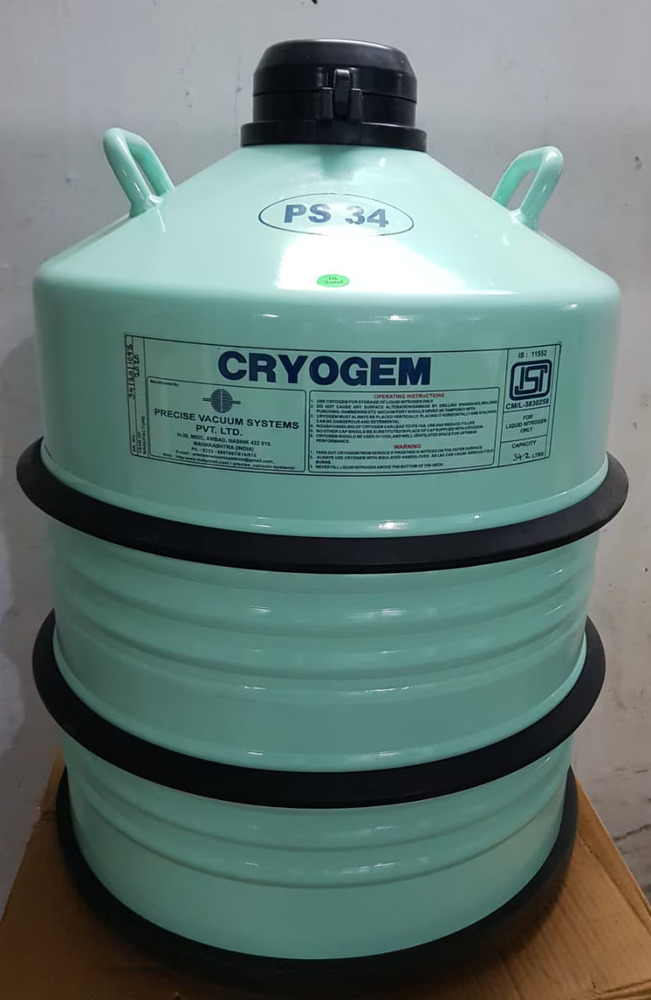 PS-34 CRYOGEM Liquid Nitrogen Container